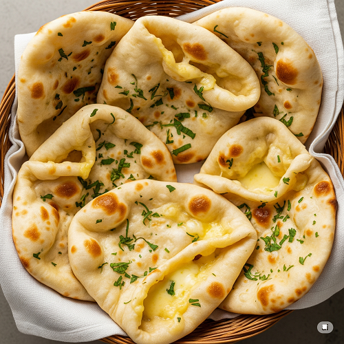 Garlic &cheese Naan 