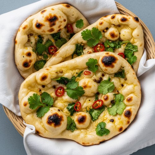 Coriander & Chilli Naan 