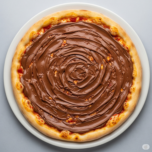 Nutella Dessert Pizza 