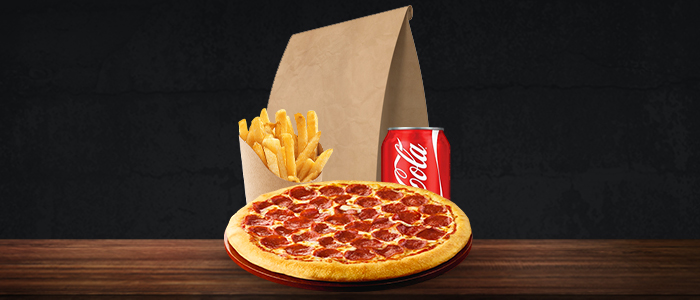 7" Pizza Meal Deal 