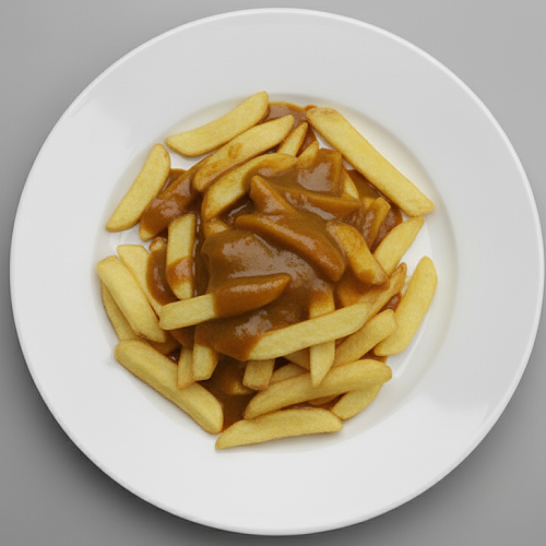 Chips 'n' Curry Sauce Bowl 